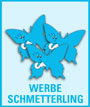 Werbe-Schmetterling Werbe-Schmetterling